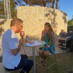 ITW DE CATHY AIMAR, DELEGUEE ELUE A LA CULTURE A MANDELIEU LA NAPOULE